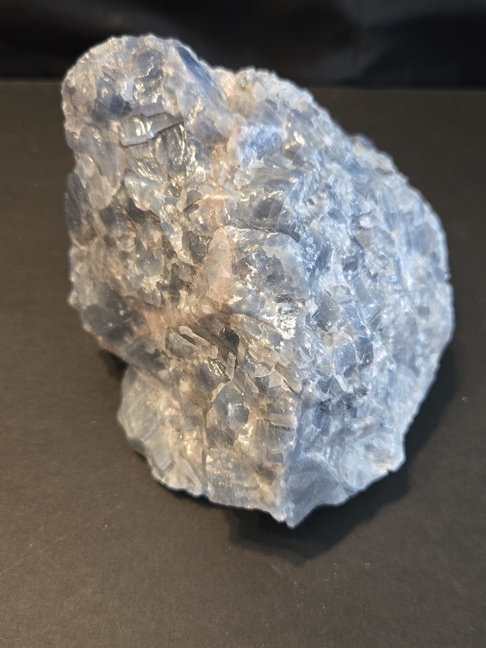💙 Large Raw Blue Calcite Crystal Specimen 21.55 oz